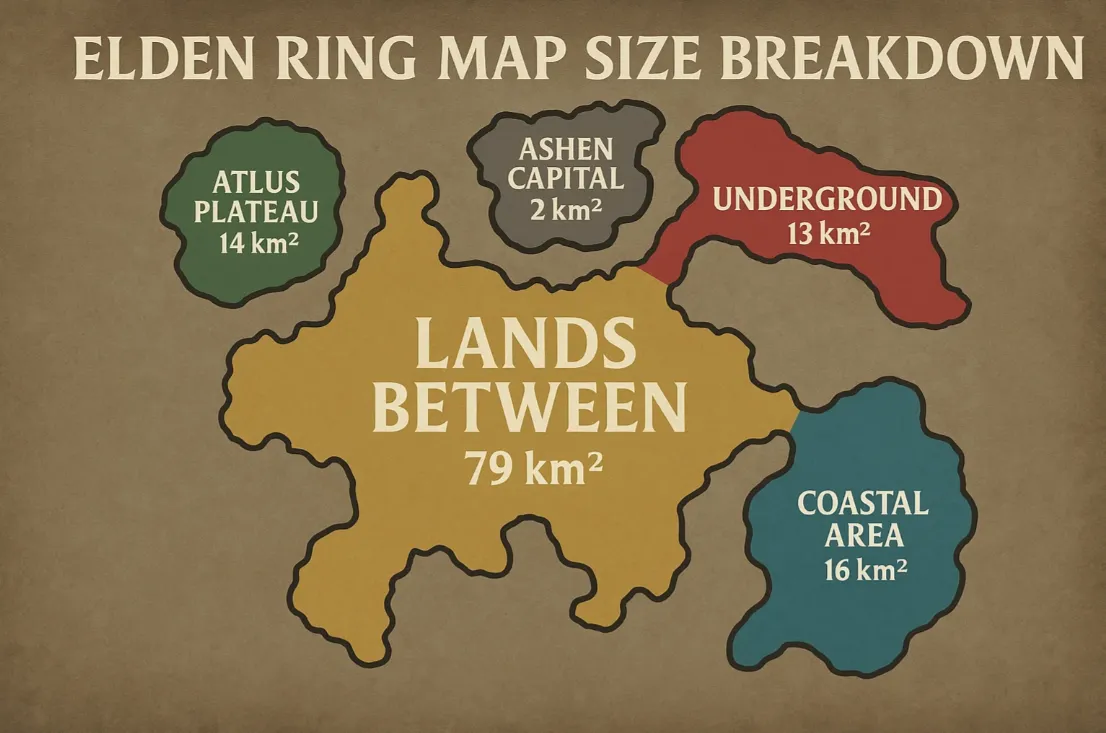 Elden Ring Map Size Breakdown: Everything You Need to Know