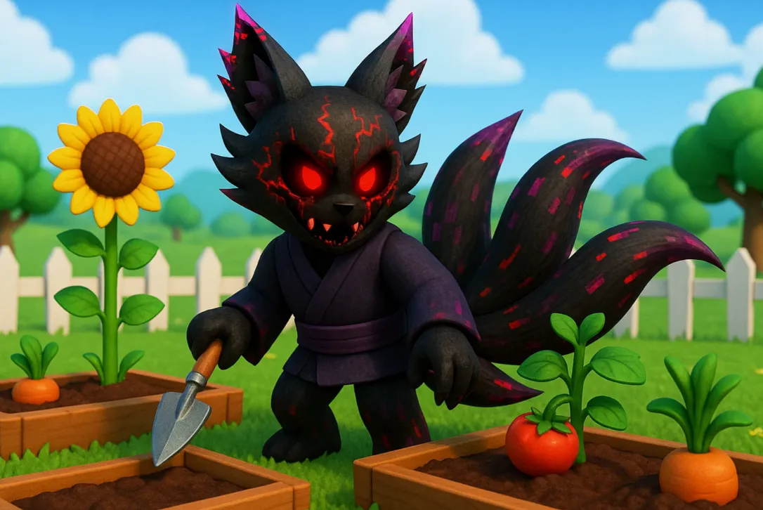 How to get the Corrupted Kitsune in Grow a Garden