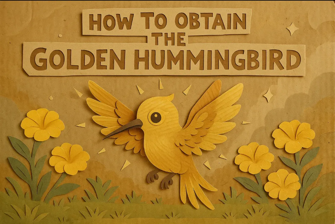 Golden Hummingbird in Adopt Me!: Complete Guide and Tips