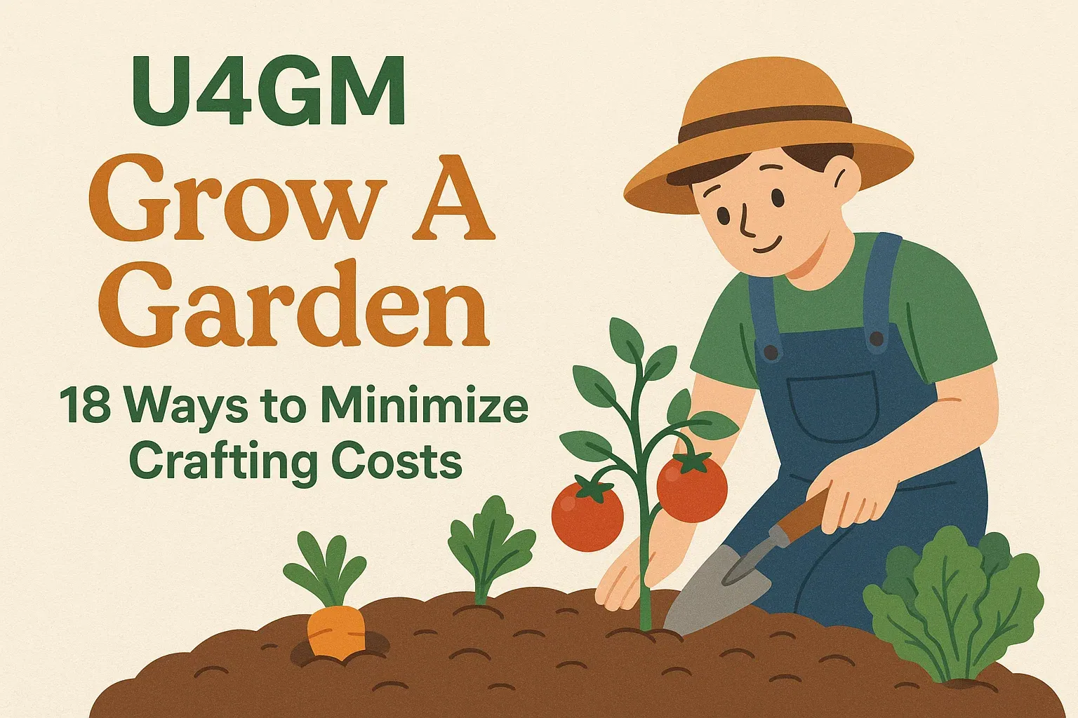 Grow A Garden: 18 Ways to Minimize Crafting Costs