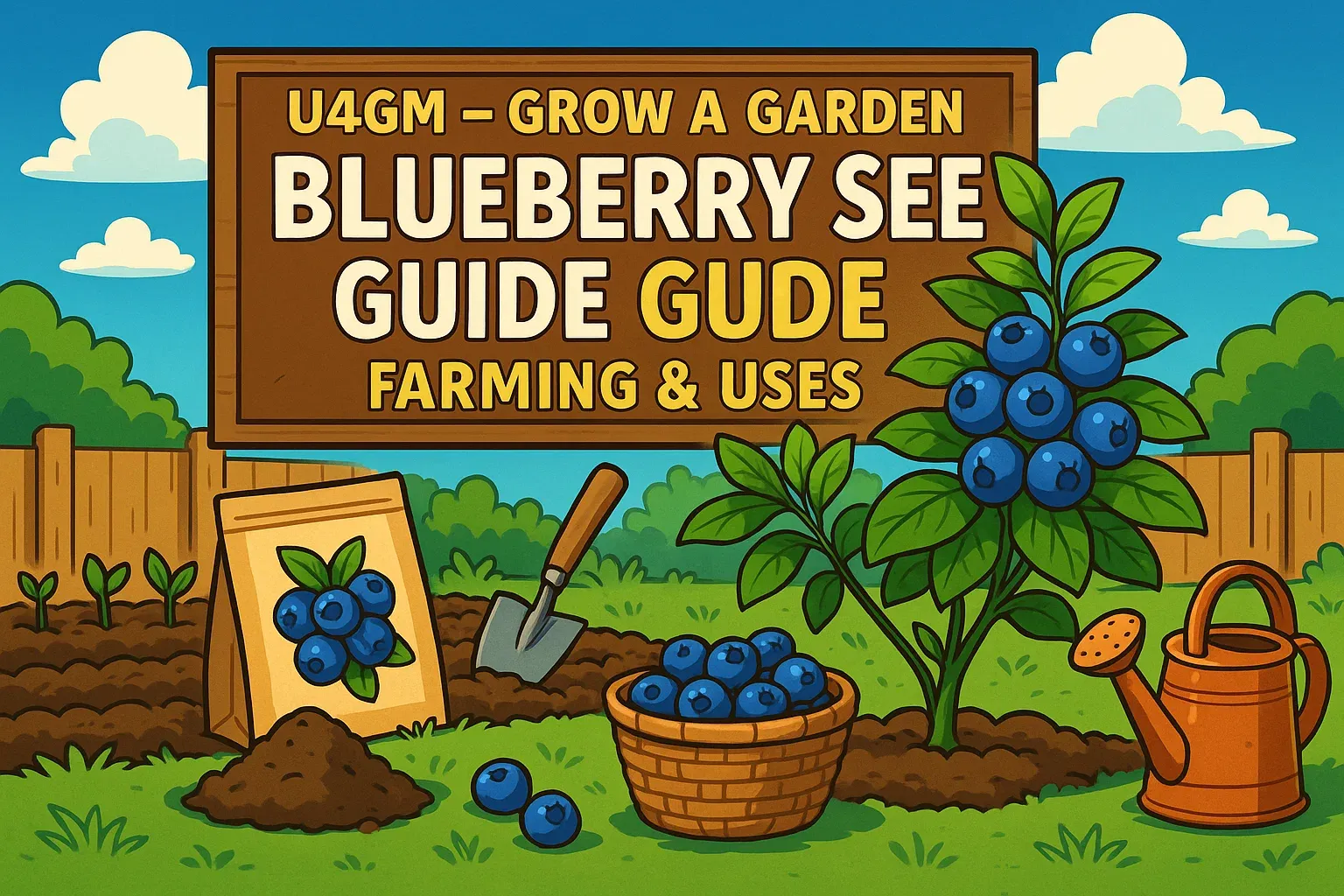 Grow A Garden Blueberry Seed Guide: Farming & Uses
