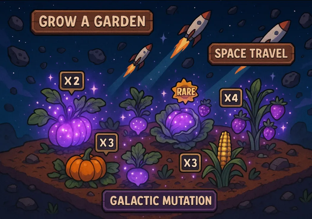 How to Get Galactic Mutation in Grow a Garden