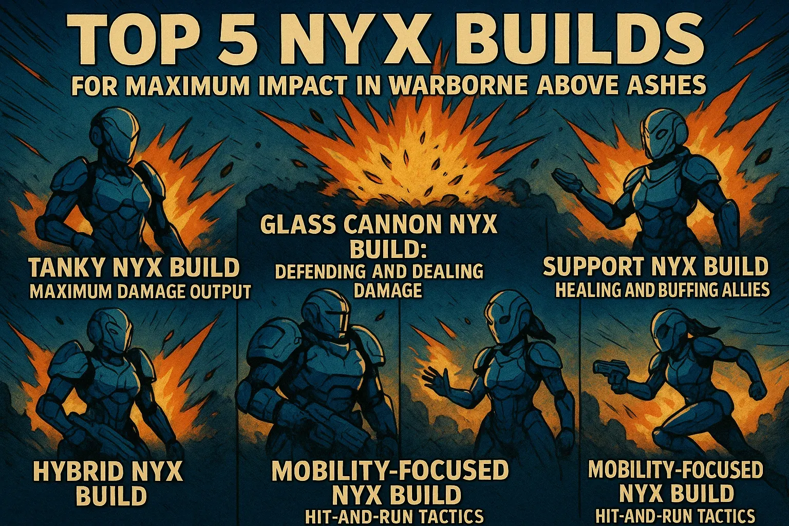 Top 5 Nyx Builds for Maximum Impact in Warborne Above Ashes
