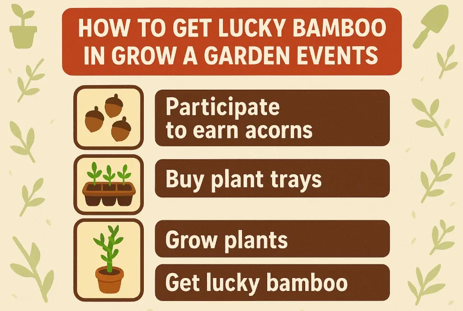 How to Get Lucky Bamboo in Grow a Garden Events How to Get Lucky Bamboo in Grow a Garden Events