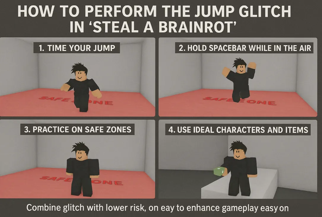 Steal a Brainrot Jump Glitch Explained