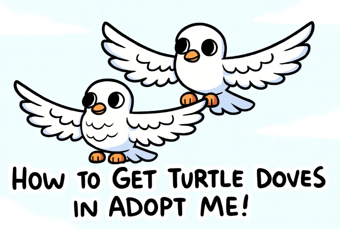 Turtle Doves in Adopt Me! – A Limited Rare Pet with Heartwarming Charm
