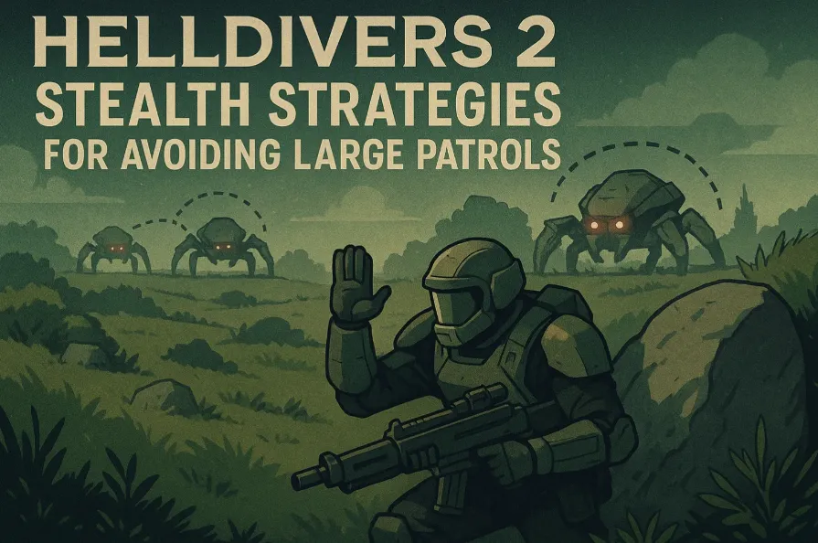 Helldivers 2 Stealth Strategies for Avoiding Large Patrols