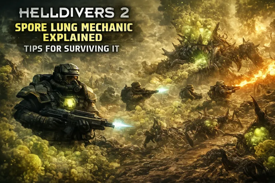 Helldivers 2 Spore Lung Mechanic Explained: Tips for Surviving It