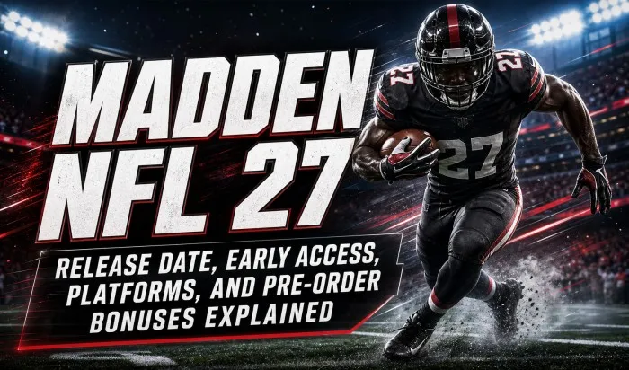 Madden NFL 27 Release Date, Early Access, Platforms, and Pre-Order Bonuses Explained