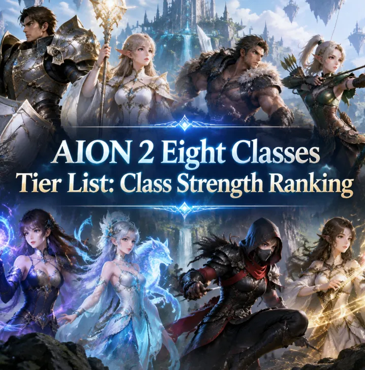 AION 2 Eight Classes Tier List: Class Strength Ranking