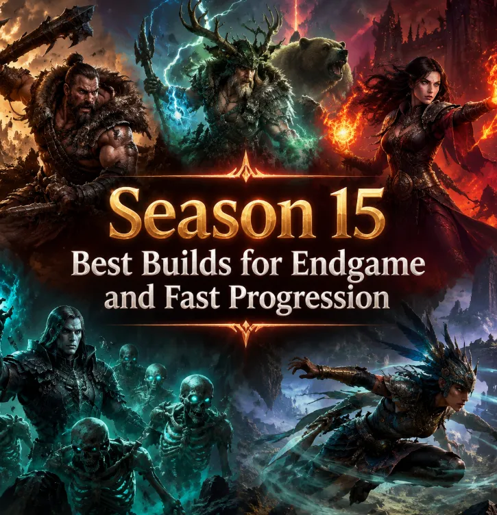 Diablo 4 Season 15 Best Builds for Endgame and Fast Progression